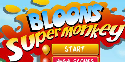 Bloons Super Monkey official logo