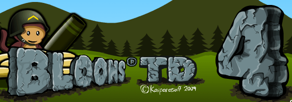Bloons Tower Defence 4 official logo