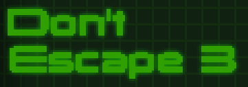 Dont Escape 3 official logo