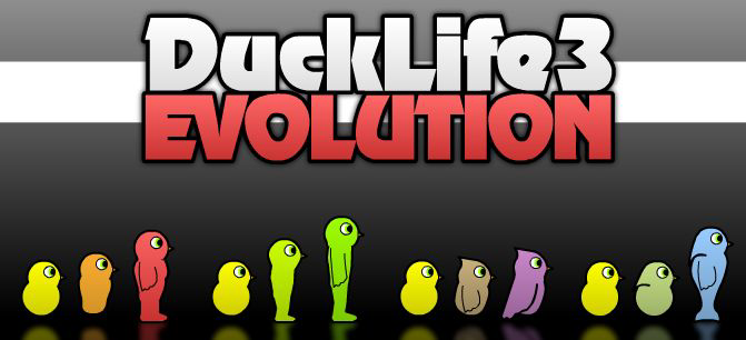Duck Life 3 Evolution official logo