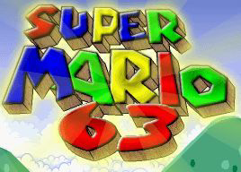 Super Mario 63 official logo