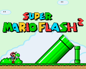 Super Mario Flash 2 official logo